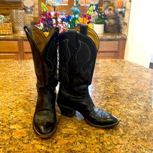 Hondo women’s black cowboy boots